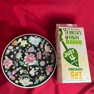 8”  Chinese Floral plate